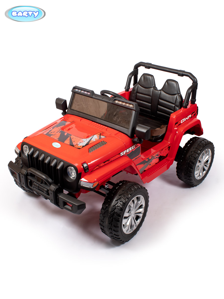 Электромобиль Jeep M007MP (Красный) М007МР